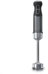 Arendo Edelstahl Stabmixer in grau Handmixer - P&uuml;rierstab - stufenlose Regelung