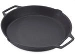 Servierpfanne aus Guss mit Grillstreifen 35cm