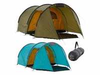 GRAND CANYON Tunelzelt Robson 3 Personen Zelt Familien Camping Leicht Vorraum Farbe: