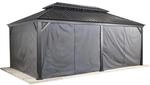 Sojag Pavillon Messina 12x20 Vorh&auml;nge