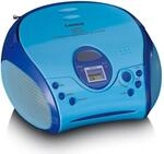 Lenco SCD-24BU kids - Tragbares FM-Radio mit CD-Player - Kopfh&ouml;reranschlu&szlig; - Blau