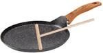STONELINE&reg; Back to Nature Cr&ecirc;pes-Pfanne 25 cm, mit Teigverteiler