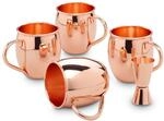 Echtwerk Moscow&nbsp;Mule Becher Set 5tlg aus Edelstahl