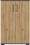 Germania Aktenschrank 4247-564 GW-Profi, in Graphit/Grandson-Eiche-Nb., mit