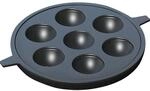 Tepro Guss-Geb&auml;ck-Einleger (Rost-in-Rost-System rund 57 cm &Oslash;)