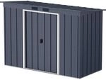 Duramax Metall Gartenhaus 263x113 Ger&auml;teschuppen Garten Ger&auml;tehaus Schiebet&uuml;r, H.