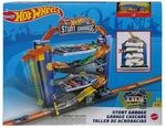 Mattel GNL70-1 - Hot Wheels City - Spielset mit einem Fahrzeug, Stunt-Garage