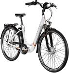 Z&uuml;ndapp Z510 E Bike Damenfahrrad ab 155 cm R&uuml;cktritt Pedelec 28 Zoll Fahrrad mit