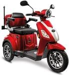 Rolektro, E-Trike 15 V.3 Lithium, Rot, 60-30AH Akku, 1000 Watt