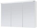 Badm&ouml;bel Spiegelschrank DUO 100 mit LED Beleuchtung Wei&szlig;