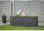 Westmann Metall Hochbeet Gartenbeet Grow Faster anthrazit 240x80x82cm