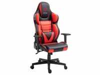Gaming Stuhl Chair Racing Chefsessel mit Sportsitz und ergonomsichen 4D-Armlehnen