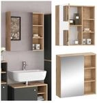 Vicco Spiegelschrank Badspiegel Badschrank Senyo Goldkraft Badezimmerspiegel