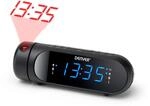 Denver CPR-700 Radiowecker&ndash;Projektion, USB-Laden, Dualalarm, schwarz