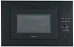 Wolkenstein Einbaumikrowelle WMW900-25GB EB - schwarz 900W Grill 1000W