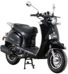 Alpha Motors Motorroller Venus 50 ccm 45 kmh EURO 5 schwarz