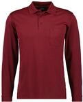 Soft Knit Polo Knopf Langarm Herren Poloshirt