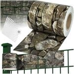 tectake&reg; Sichtschutzstreifen, f&uuml;r Einzelstab- und Doppelstabmatten-Z&auml;une,