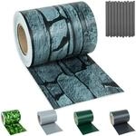 tectake&reg; Sichtschutzstreifen, f&uuml;r Einzelstab- und Doppelstabmatten-Z&auml;une,