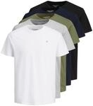 Jack & Jones T-Shirt 5 Pack JORJXJ TEE CREW NECK