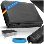tectake&reg; Pool-Solarfolie, rechteckig und selbstschwimmend, St&auml;rke 200 &micro;m, 500 x