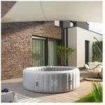 HOME DELUXE Outdoor Whirlpool SPLASH inkl. Abdeckung - &Oslash;208 cm 6 Personen Beton