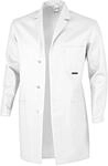 QUALITEX HIGH QUALITY WORKWEAR Berufsmantel classic wei&szlig; Damen: 36 Herren: 42