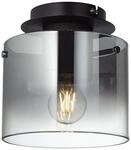 BRILLIANT Lampe Beth Deckenleuchte 20cm Kaffee/rauchglas 1x A60, E27, 60W, g.f.