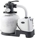 INTEX 26676 - Sandfilterpumpe & Salzwasser System - QX2100 (6m&sup3;l/hr, bis 32m&sup3; Pool)