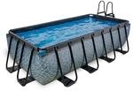 EXIT Frame Pool 400x200x100cm mit Sandfilterpumpe, versch. Ausf&uuml;hrungen