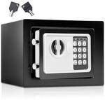 tectake&reg; Elektronischer Safe, mit Doppelbolzen-Verschlusssystem, w&auml;hlbarer