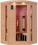 Dewello&reg; Infrarotkabine Infrarotsauna LAKEFIELD 3 120cm x 120cm inkl. 5