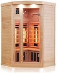 Dewello&reg; Infrarotkabine Infrarotsauna LAKEFIELD 140cm x 140cm inkl. 5