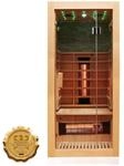 Dewello&reg; Infrarotkabine Infrarotsauna MILTON 90cm x 90cm inkl. 4