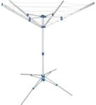 tectake&reg; Mobile W&auml;schespinne aus Aluminium, wetterfest, drehbar und stufenlos
