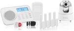 OLYMPIA Protect 9881 GSM Haus Alarmanlage Funk Alarmsystem mit IP-Kamera und App