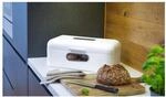 Retro-Brotkasten aus Metall "big" - wei&szlig;