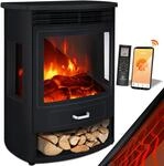 KESSER&reg; Prio Elektrokamin mit Heizung Heizl&uuml;fter Fernbedienung WiFi App 950/1900 W