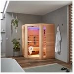 HOME DELUXE Infrarotkabine REDSUN DELUXE XXL - 150 x 150 cm f&uuml;r 4 Personen