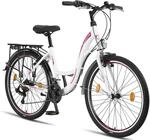 Licorne Bike Stella Premium City Bike 20,24,26 und 28 Zoll Fahrrad f&uuml;r M&auml;dchen