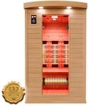 Dewello&reg; Infrarotkabine Infrarotsauna HYDER 115cm x 105cm inkl. 6