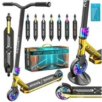 KESSER&reg; Stunt Scooter X-Limit-Pro 360&deg; Lenkung Funscooter Stuntscooter mit St&auml;nder