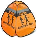 reer 3D-Stra&szlig;enwarnschild - Spielende Kinder