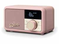 Revival Petite dusky pink tragbares FM / DAB+ Radio mit Bluetooth und