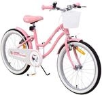 Actionbikes Kinderfahrrad Starlight 20 Zoll, Rosa, Fahrradst&auml;nder, Korb, Klingel,