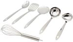 Karlkr&uuml;ger Edelstahl K&uuml;chenhelfer-Set 6-tlg.