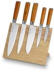Damastmesser Set 6tlg, inkl Messerblock