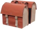 BASIL Doppelpacktasche "Urban Load", terra red/rose