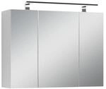 byLIVING Spiegelschrank SPREE, Breite 80 cm, wei&szlig;, LED Beleuchtung