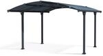 Canopia Arcadia Carport aus Aluminium 3,6 x 4,4 m grau